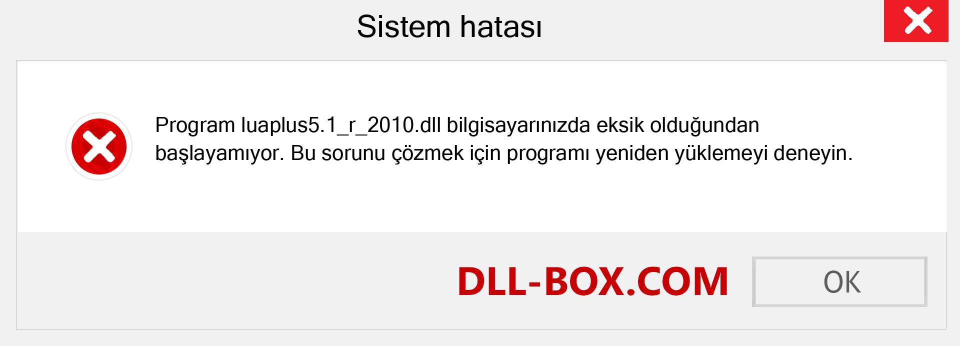 luaplus5.1_r_2010.dll dosyası eksik mi? Windows 7, 8, 10 için İndirin - Windows'ta luaplus5.1_r_2010 dll Eksik Hatasını Düzeltin, fotoğraflar, resimler